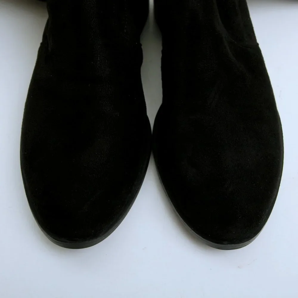 EUC Charles by Charles David Gammon Over The‎ Knee Boots Black Women Size 7.5